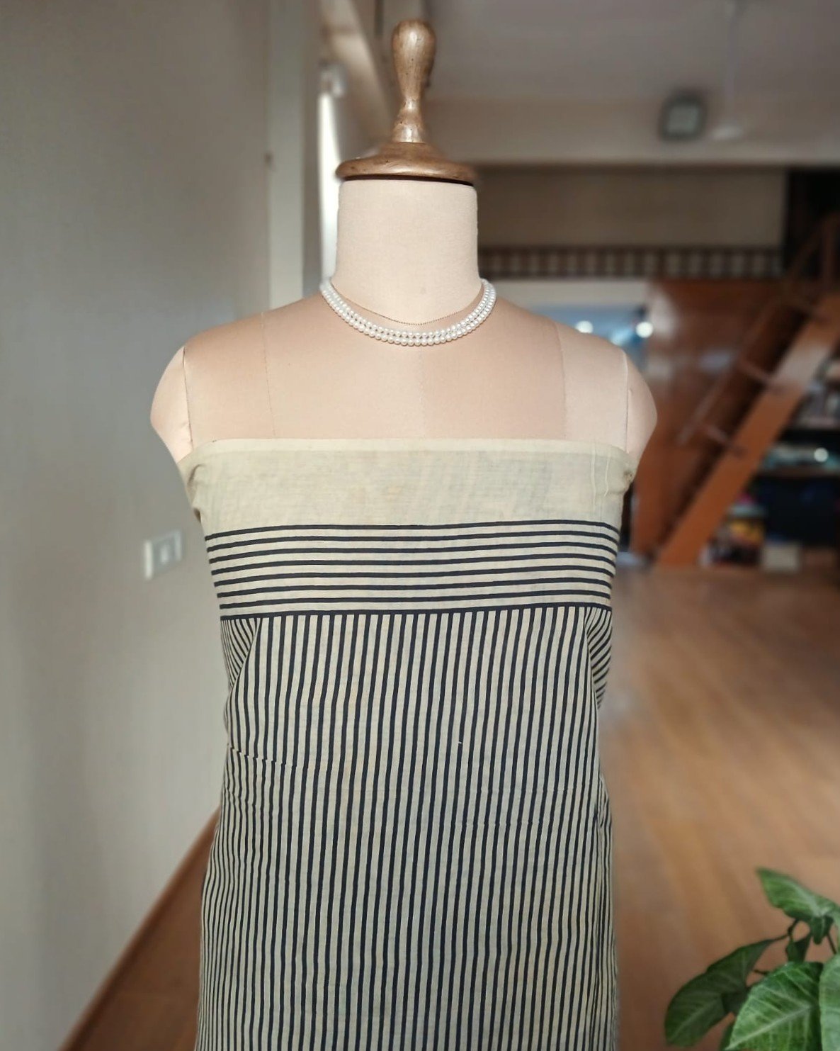 Ajrakh Mul Cotton Saree – (AMCS1010) - Image 8