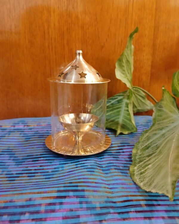 Akhand Jyot Diya from Kutch - Small -(AJDK0001)