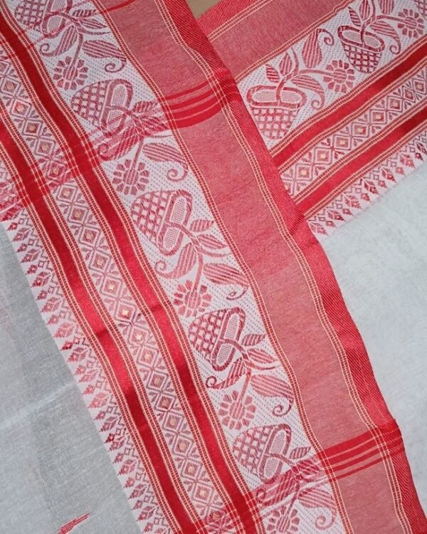 Handweave Cotton Bengal Tant – (BCTP0006) - Image 4