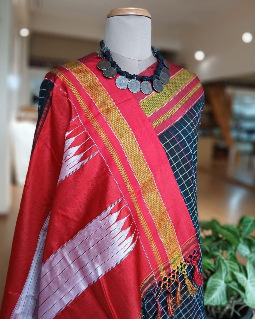 Handloom Ilkal Saree – (ILKA0012)