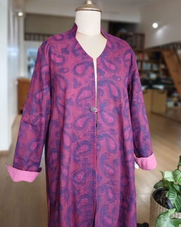 Reversible Two-in-One Long Jacket  Size 3 – (RCDJ0004) - Image 3