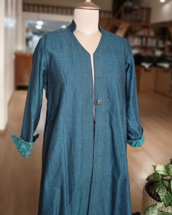 Reversible Two-in-One Long Jacket  Size 2 – (RCDJ0003) - Image 2