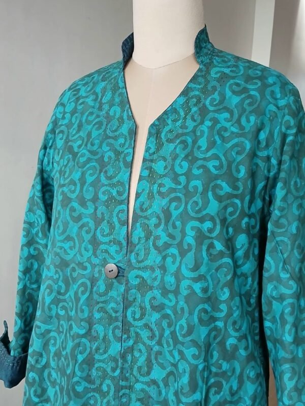 Reversible Two-in-One Long Jacket  Size 2 – (RCDJ0003) - Image 5