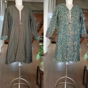 Reversible Two-in-One Long Jacket  Size 2 – (RCDJ0002)
