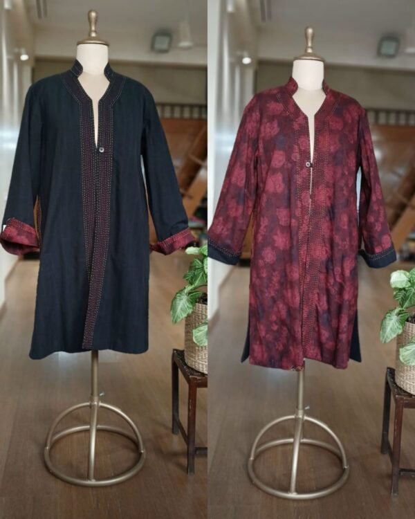 Reversible Two-in-One Long Jacket Size 4 – (RCDJ0009)
