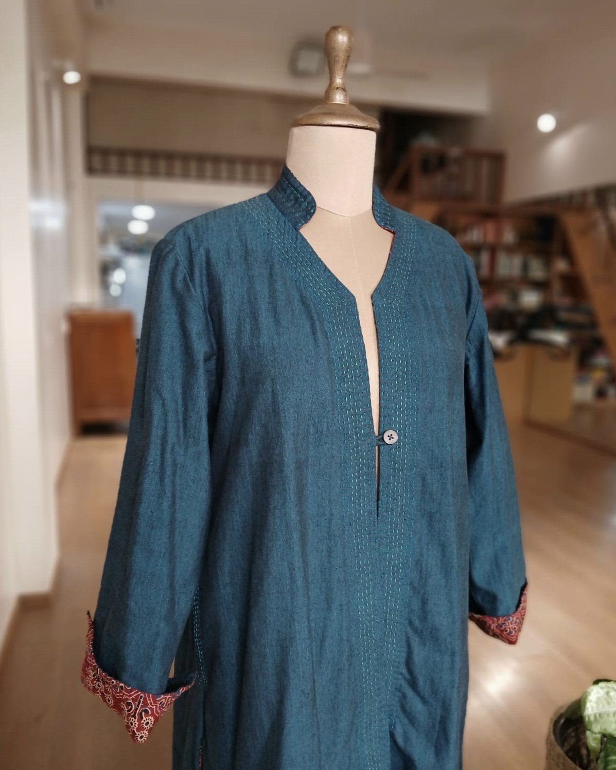 Reversible Two-in-One Long Jacket Size 4 – (RCDJ0008) - Image 2