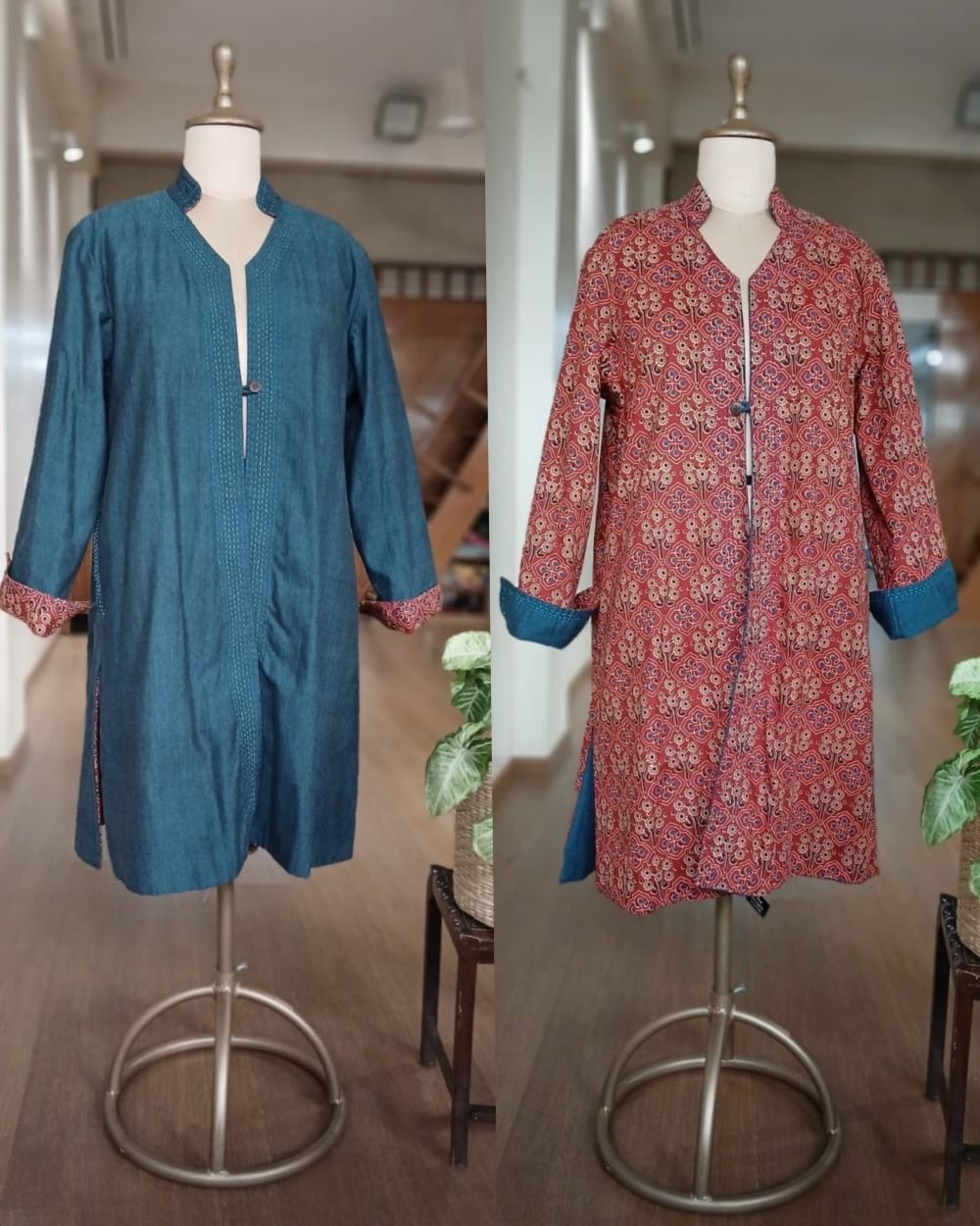 Reversible Two-in-One Long Jacket Size 4 – (RCDJ0008)