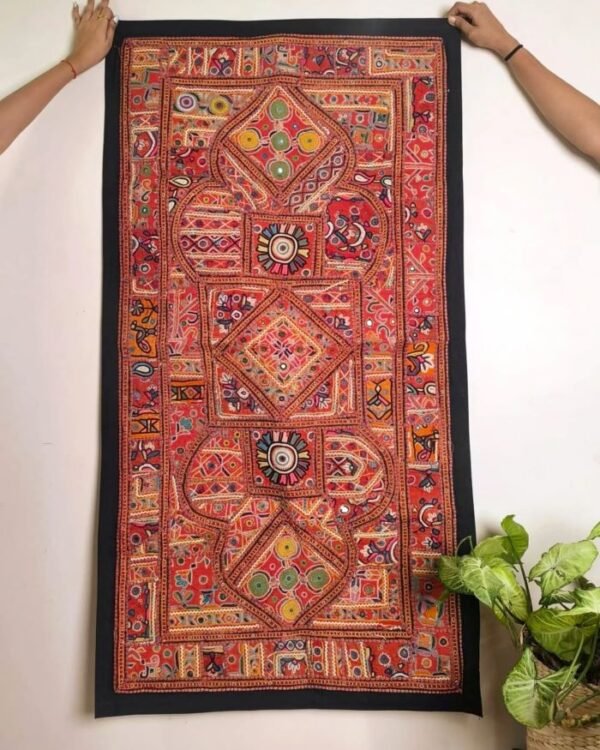 Embroidered Wall Hanging from Meghwals – (MWHK0006)