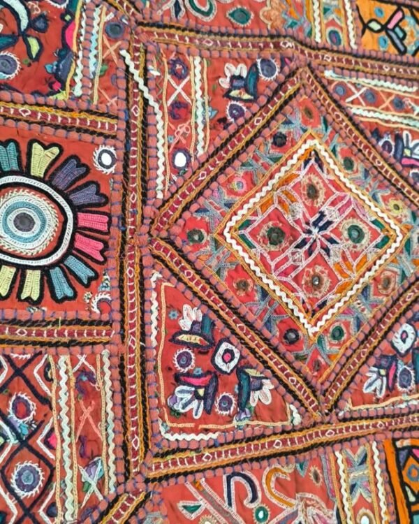 Embroidered Wall Hanging from Meghwals – (MWHK0006) - Image 4