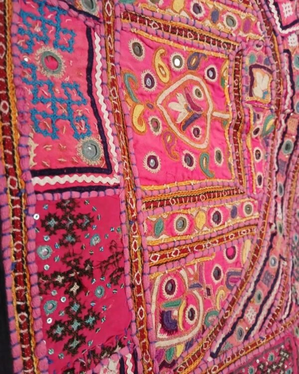 Embroidered Wall Hanging from Meghwals – (MWHK0005) - Image 4