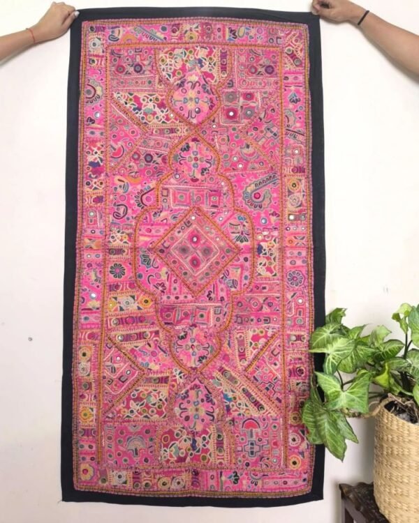 Embroidered Wall Hanging from Meghwals – (MWHK0004)