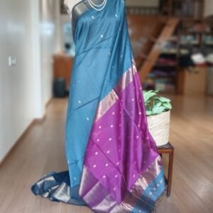 Maheshwari Silk Cotton Saree – (MSCS1013)