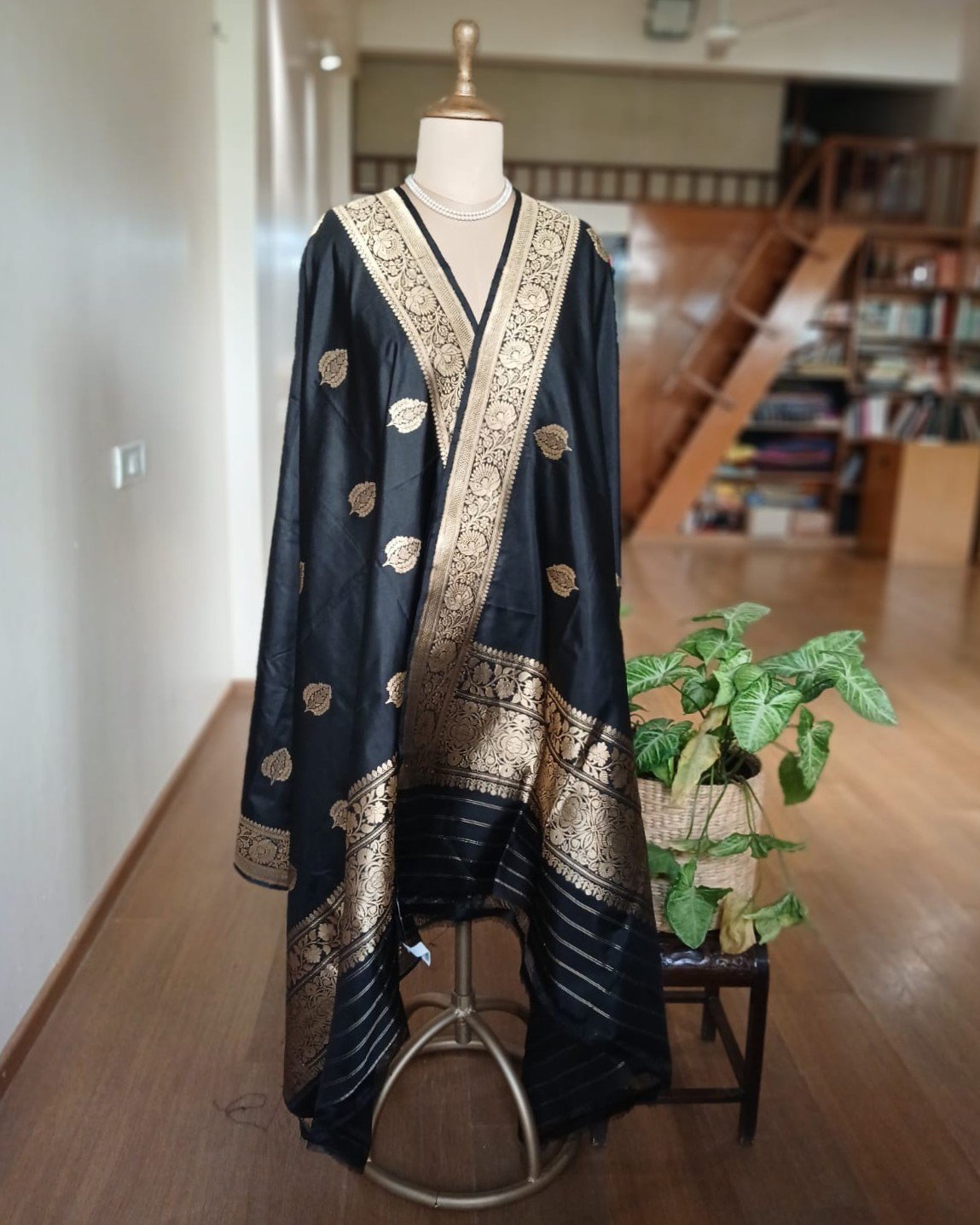 Banarasi Pure Katan Silk Dupatta – (DUPT0050)