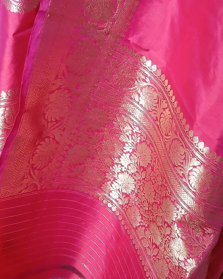Banarasi Pure Katan Silk Dupatta β (DUPT0052) - Image 5