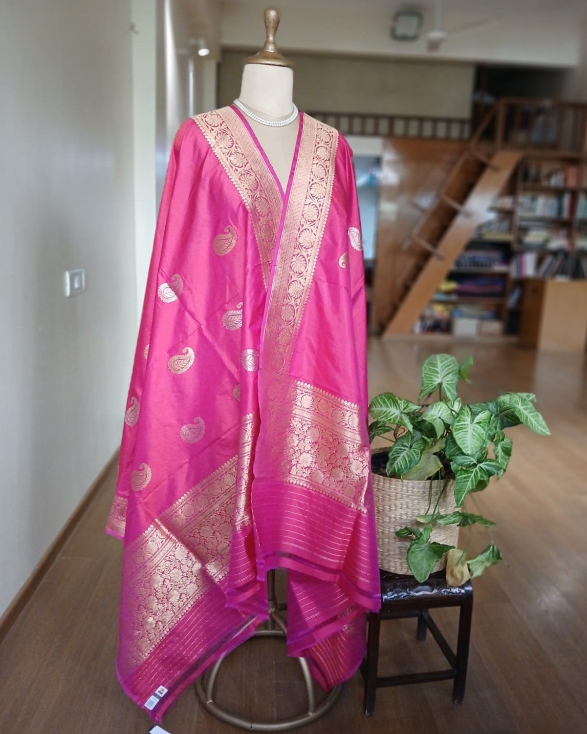 Banarasi Pure Katan Silk Dupatta β (DUPT0052)