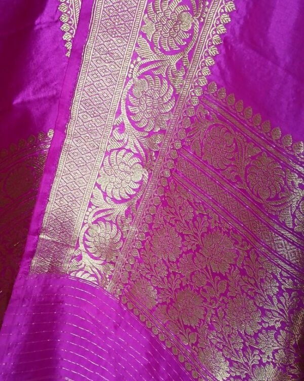 Banarasi Pure Katan Silk Dupatta – (DUPT0042) - Image 5