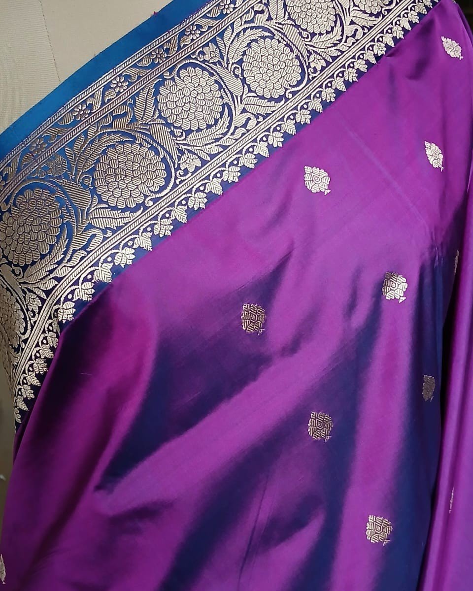 Banarasi pure silk saree - (BPSS0001) - Image 4