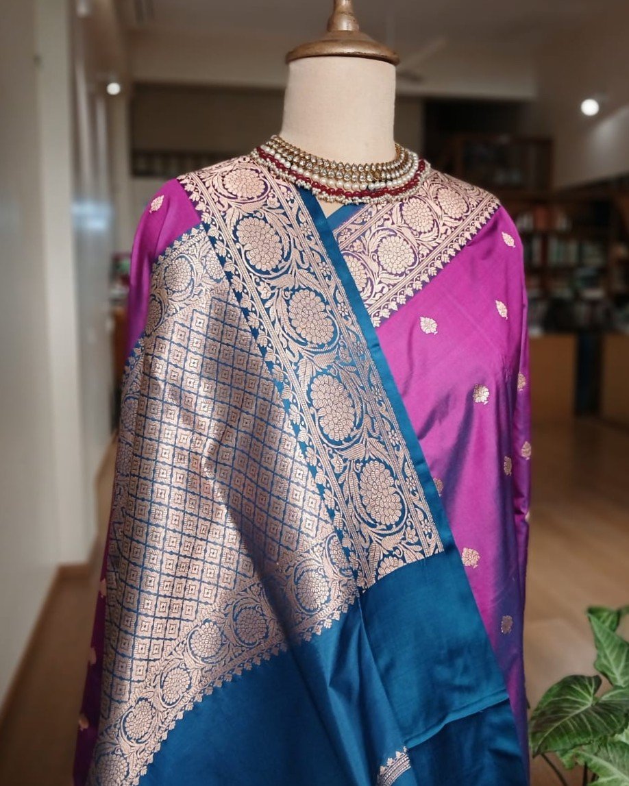Banarasi pure silk saree - (BPSS0001) - Image 3