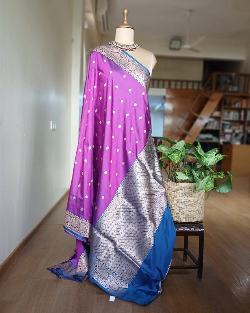 Banarasi pure silk saree - (BPSS0001) - Image 5