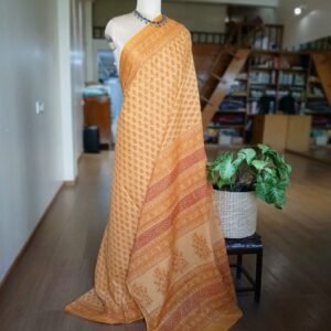 Banjara Blockprint in Mul Cotton from Ahmedabad - (BMCA0002)