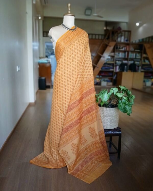 Banjara Blockprint in Mul Cotton from Ahmedabad - (BMCA0002)