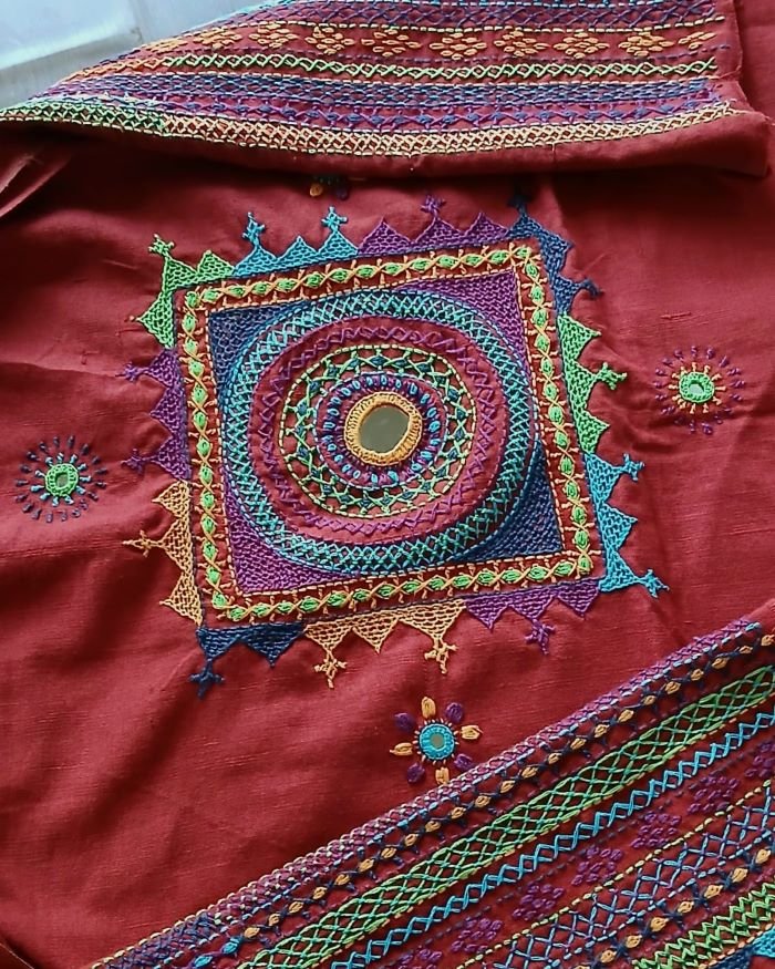 Mandala Blouse Piece – (MAND0037)