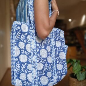 Blockprint Shopping Bags - (BSBA003)