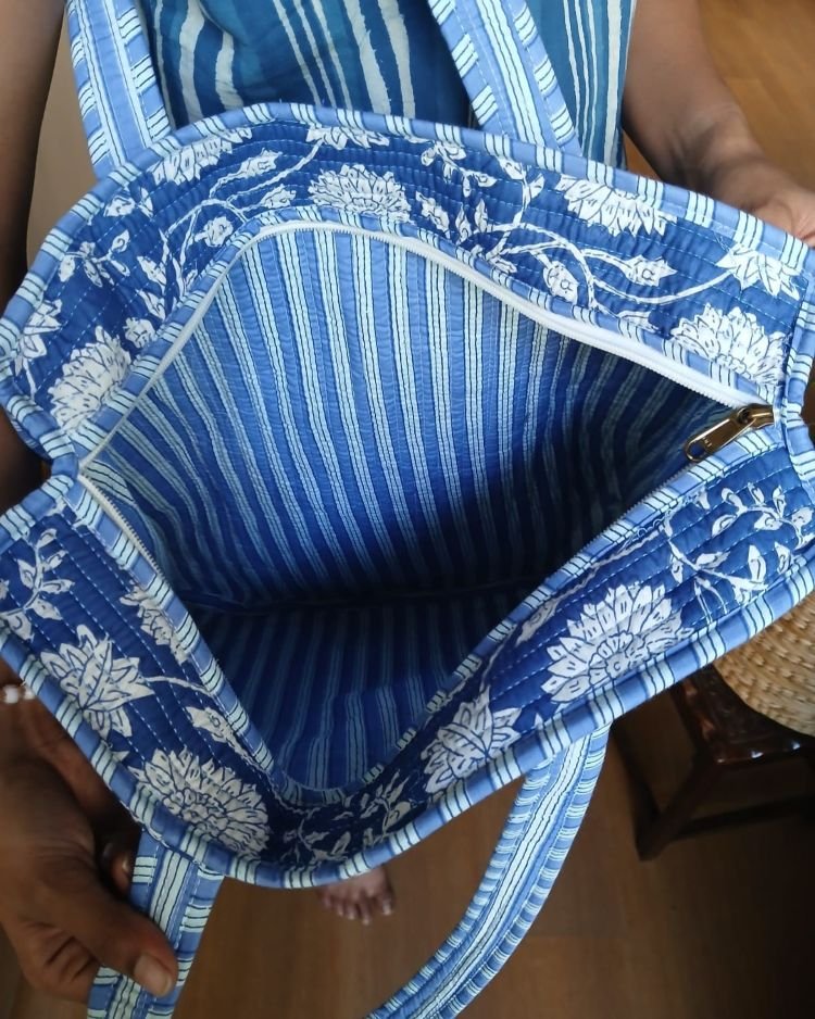 Blockprint Shopping Bags - (BSBA003) - Image 5