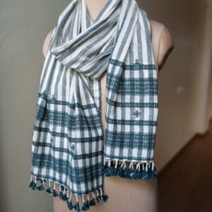 Bhujodi Kala Cotton Stole – (BHST1038)