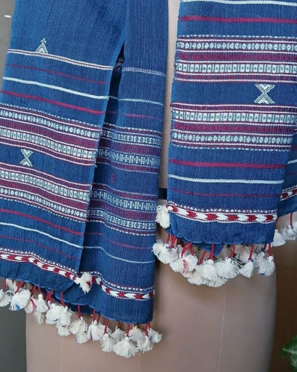 Bhujodi Fine Cotton Stole – (BHST1058) - Image 2