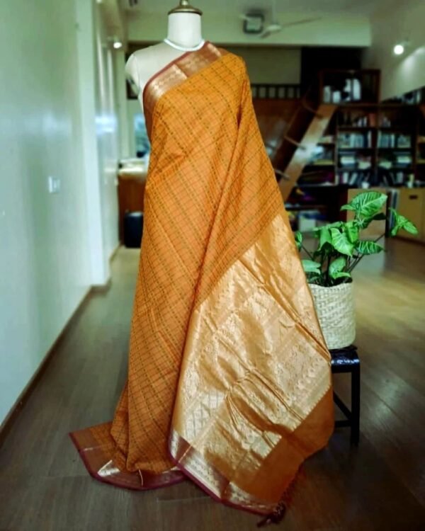 Ayiram Butta Kanchi Cotton Handweave with Zari – (KANC1109) - Image 2