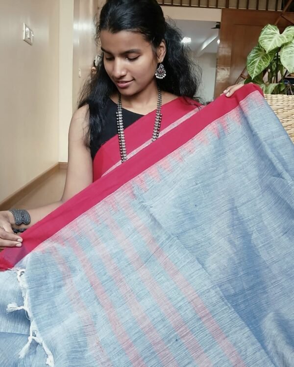 Summer special light Ponduru saree - (SSLP0003) - Image 5