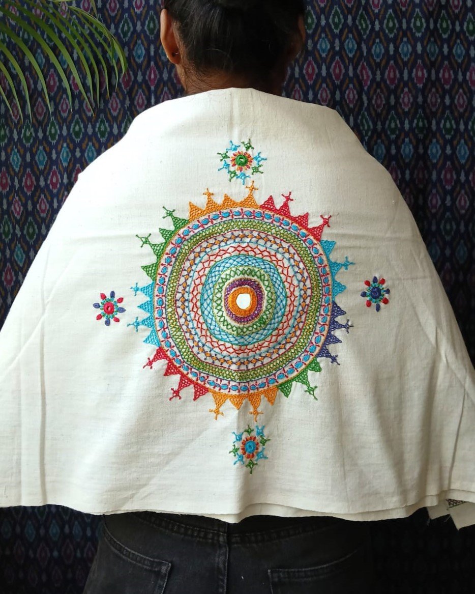 Mandala Blouse Piece – (MAND0067)