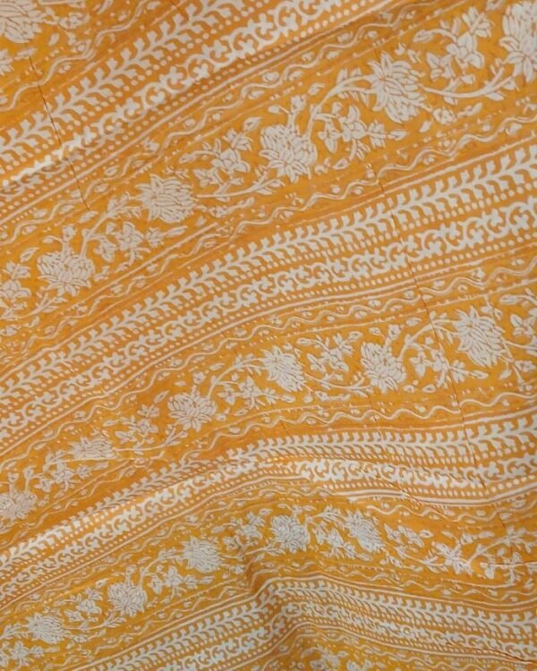 Banjara Blockprint in Mul Cotton from Ahmedabad – (BMCA0009) - Image 5