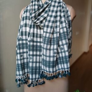 Bhujodi Kala Cotton Stole – (BHST1101)
