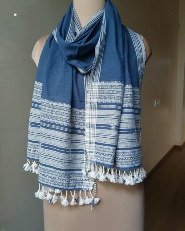 Bhujodi Kala Cotton Stole – (BHST1103)