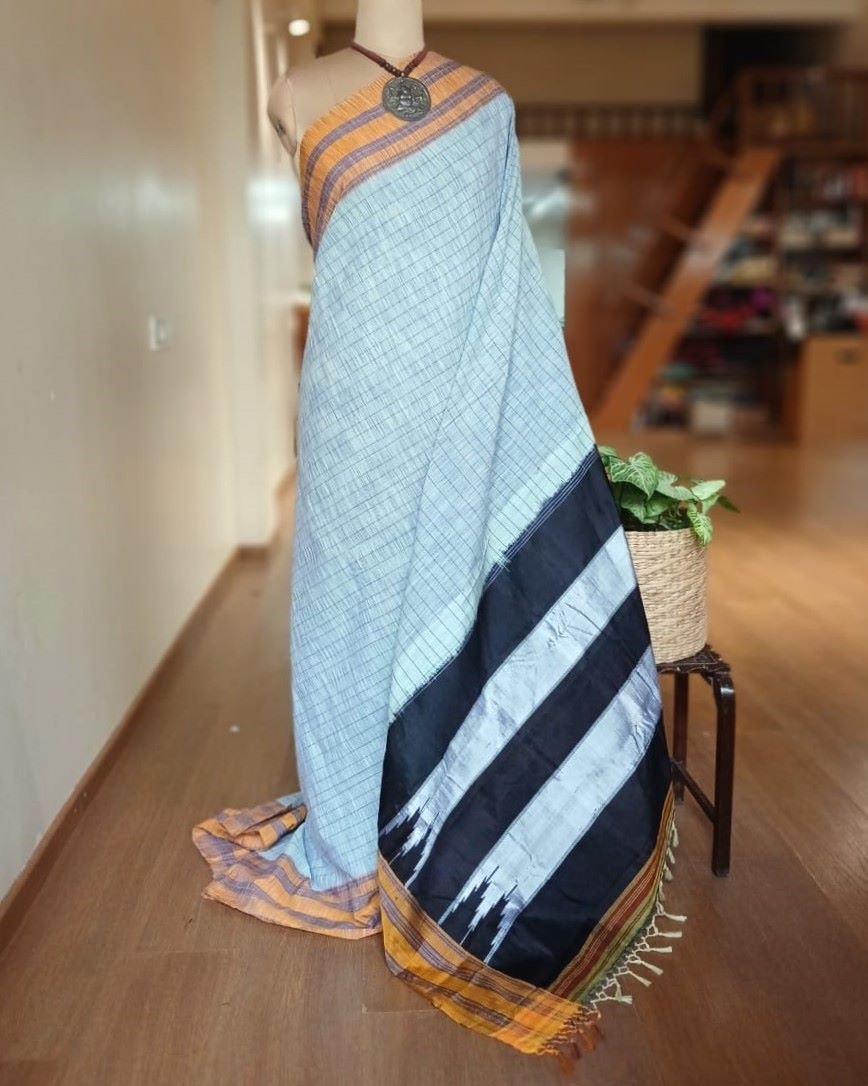 Handloom Ilkal Saree – (ILKA0014) - Image 2