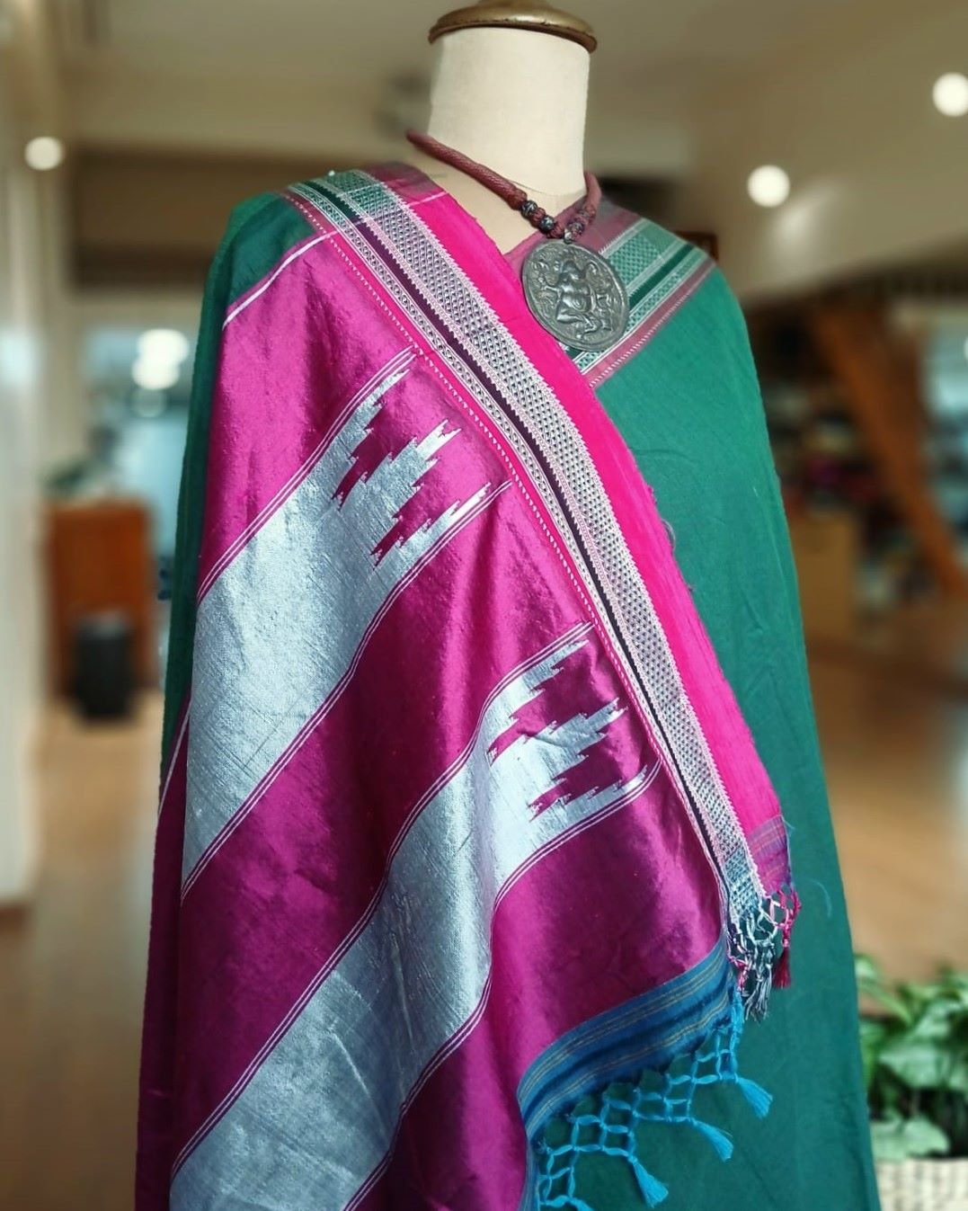 Handloom Ilkal Saree – (ILKA0017)