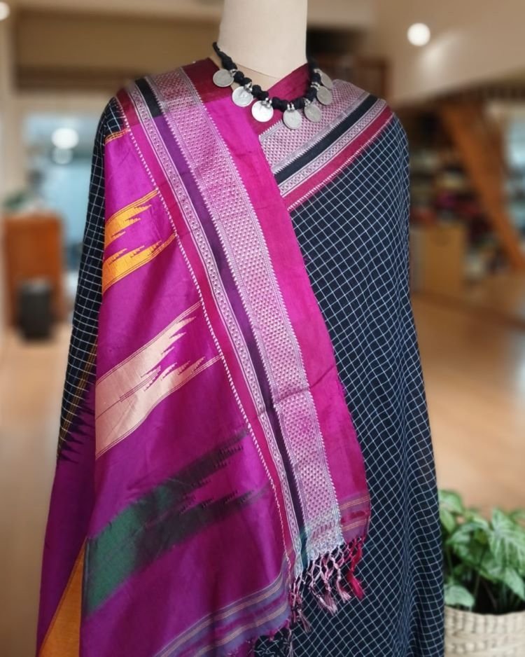 Handloom Ilkal Saree – (ILKA0019)