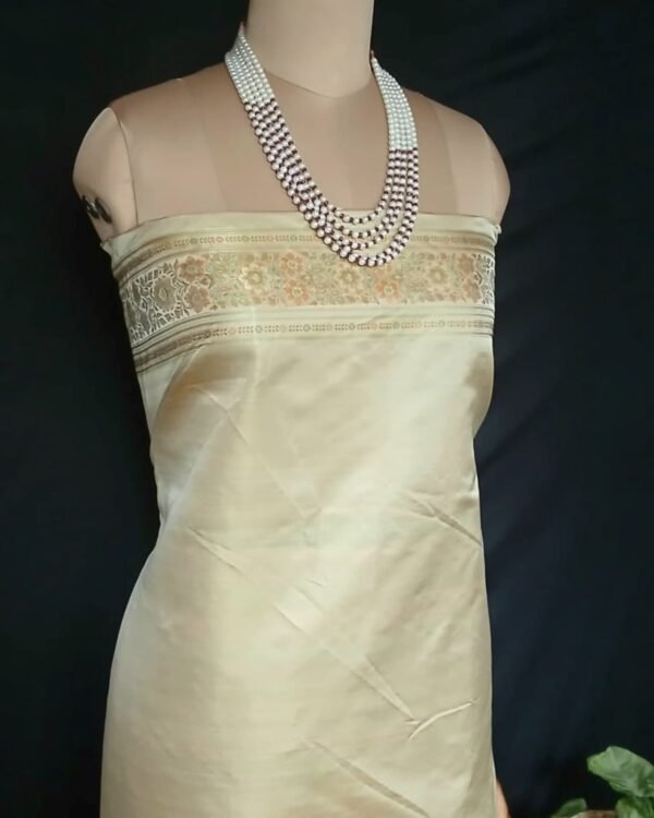 Banarasi Tehri Tanchoi Jamavar Silk Saree – (BANA0049) - Image 7