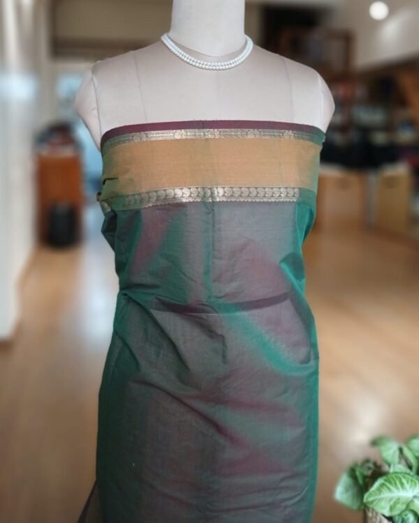 Kanchi Cotton Handweave with Zari -  (KANC1138) - Image 6
