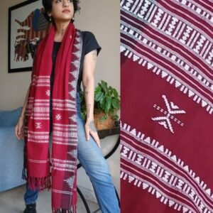 Kotpad handweave Cotton Dupatta from Odisha- (CTKD1023)