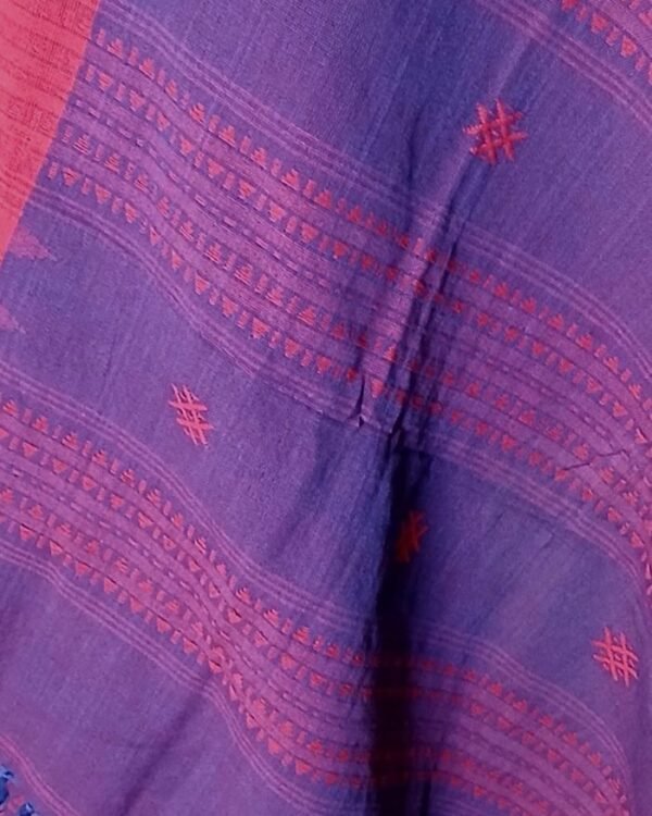 Kotpad handweave Cotton Dupatta from Odisha- (CTKD1022) - Image 6