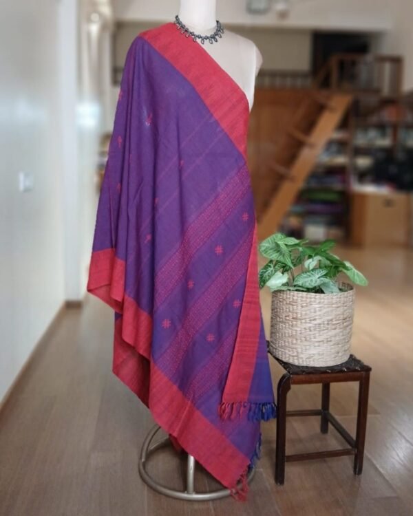 Kotpad handweave Cotton Dupatta from Odisha- (CTKD1022)