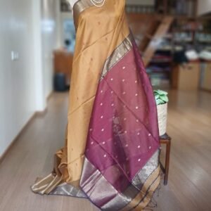 Maheshwari Silk Cotton Saree – (MSCS1019)