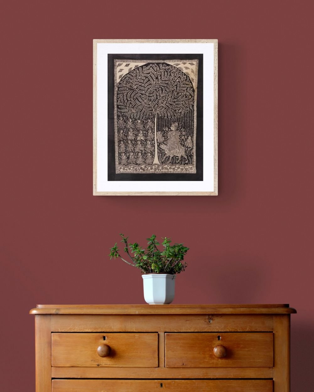 Mata ni Pachedi (Ambe Mata) 24X18 in - (MNPN0001)