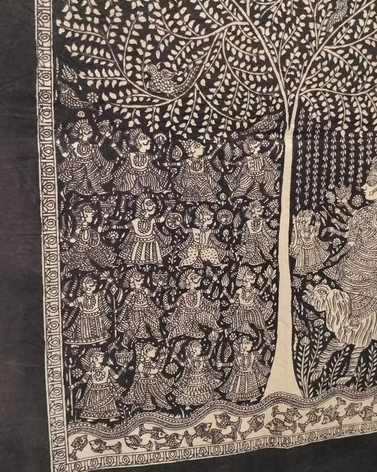 Mata ni Pachedi (Ambe Mata) 24X18 in - (MNPN0001) - Image 3