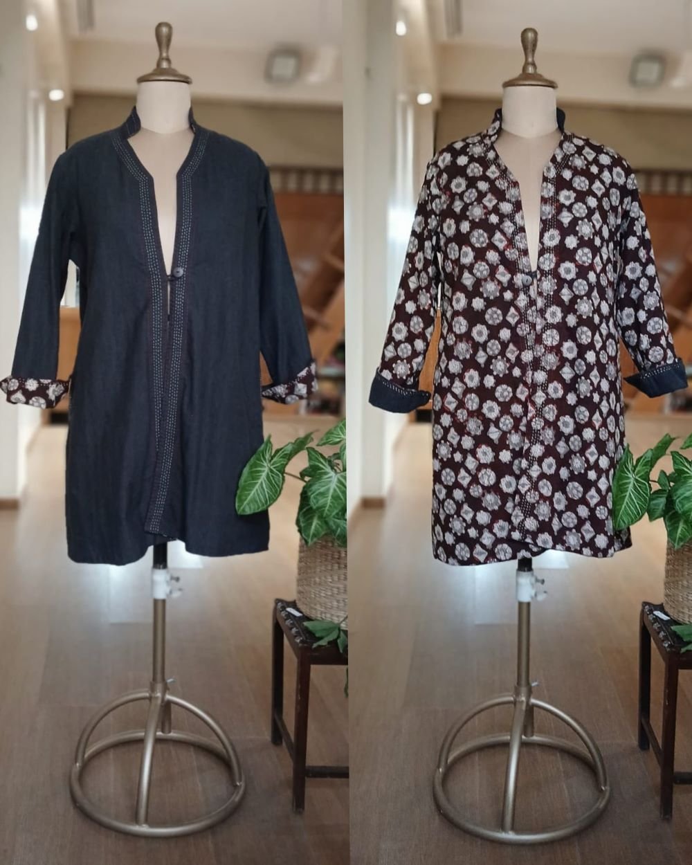 Reversible Two-in-One Long Jacket Size 2 – (RCDJ0013)