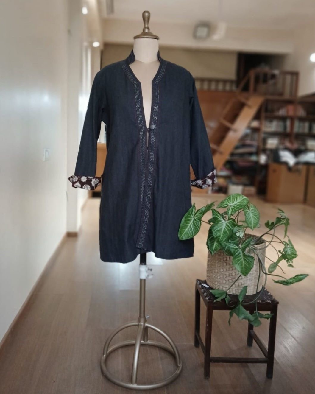 Reversible Two-in-One Long Jacket Size 2 – (RCDJ0013) - Image 2