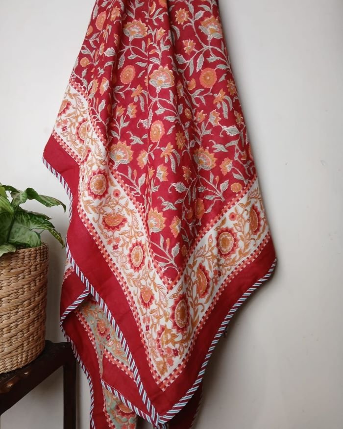 Reversible Soft Single Dohar in Mul Cotton – (MCSD1016)